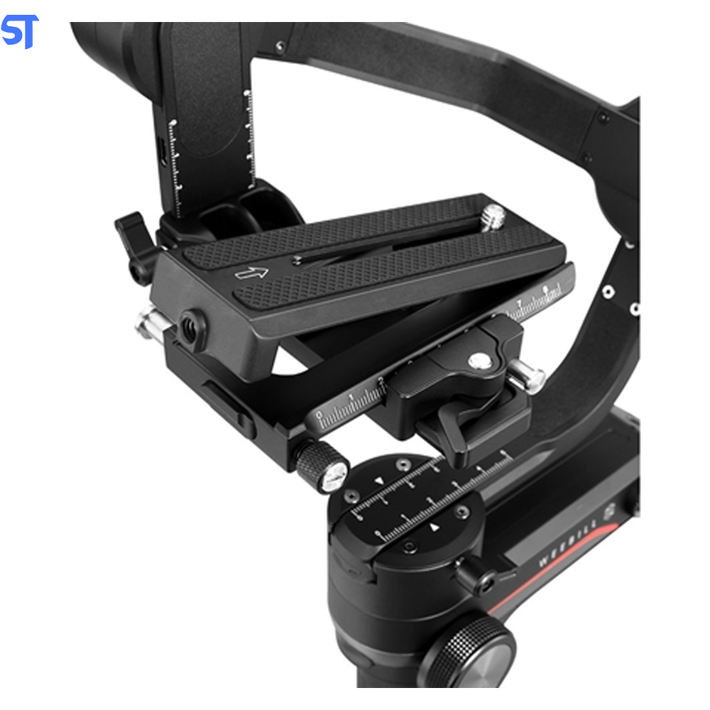 Estabilizador Zhiyun Weebill S Gimbal Portátil de 3 Eixos para Câmera Sem Sspelho e DSLR- Canon 5DIV 5DIII EOS R Sony A7