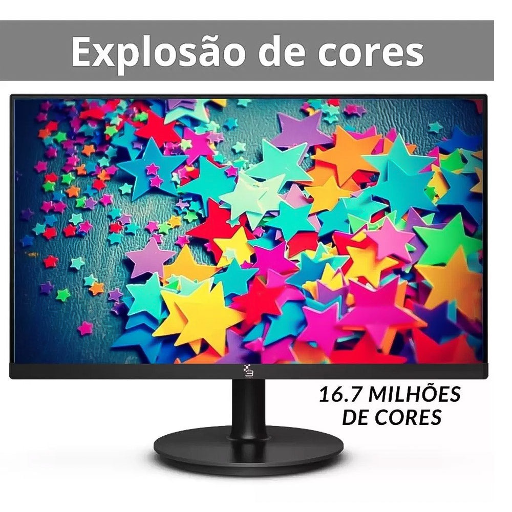 Monitor 19.5 LED 75hz 2ms HD 3green 1953G 1440x900 Com Ajuste De Inclinação