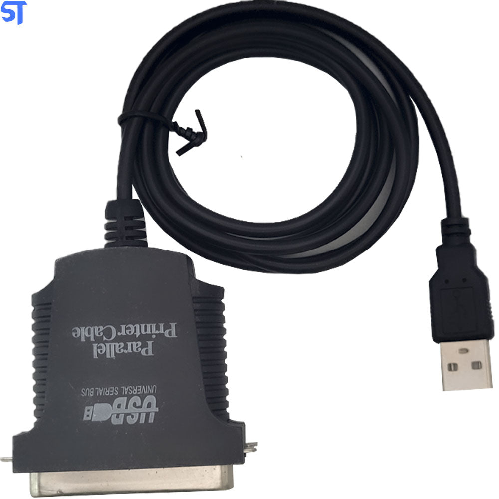 Cabo Usb Para Porta Paralela Db25 Pinos Para Impressora Pc