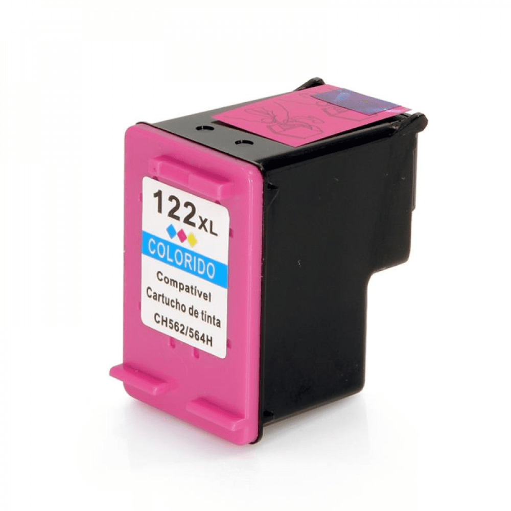 Cartucho hp 122XL Color Ch564hb 7,5mL- Cod.11110