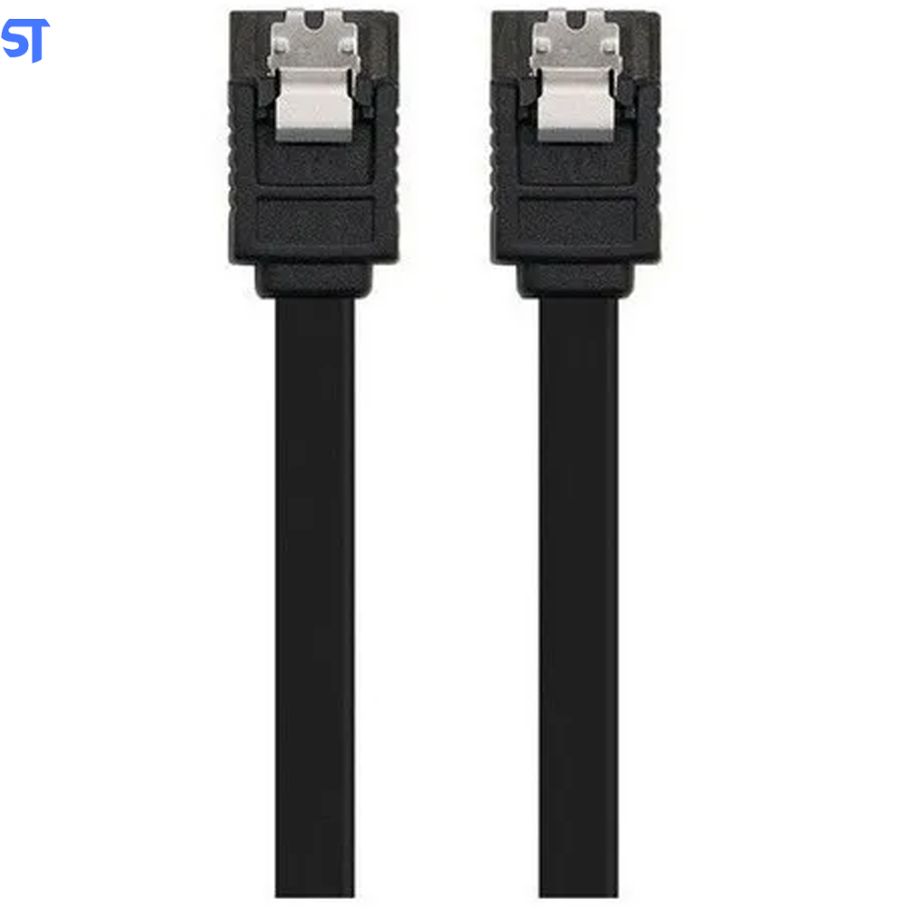 Cabo De Dados Sata Para HD 3.0 6 Gb/s Preto