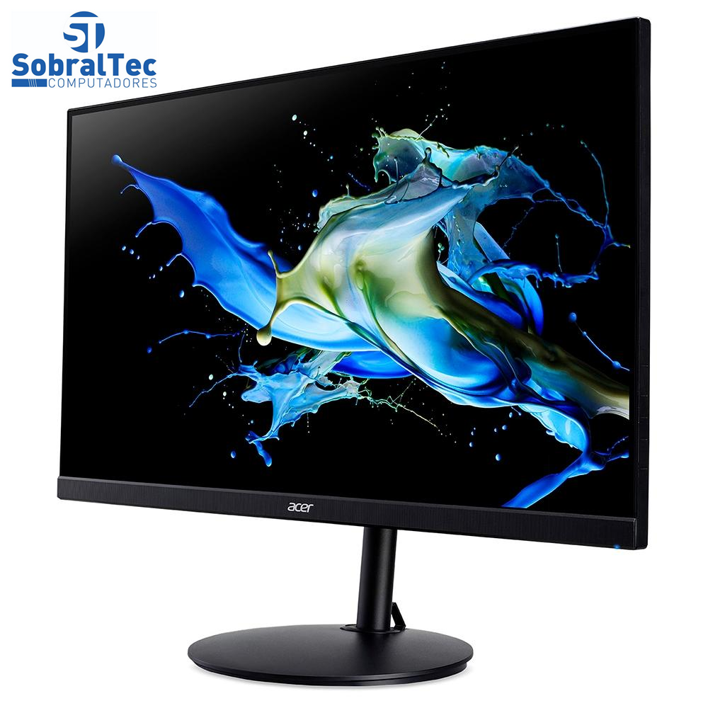 Monitor Acer LED 23.8´Polegadas Full HD IPS HDMI e DisplayPort, 1ms - CB242Y B