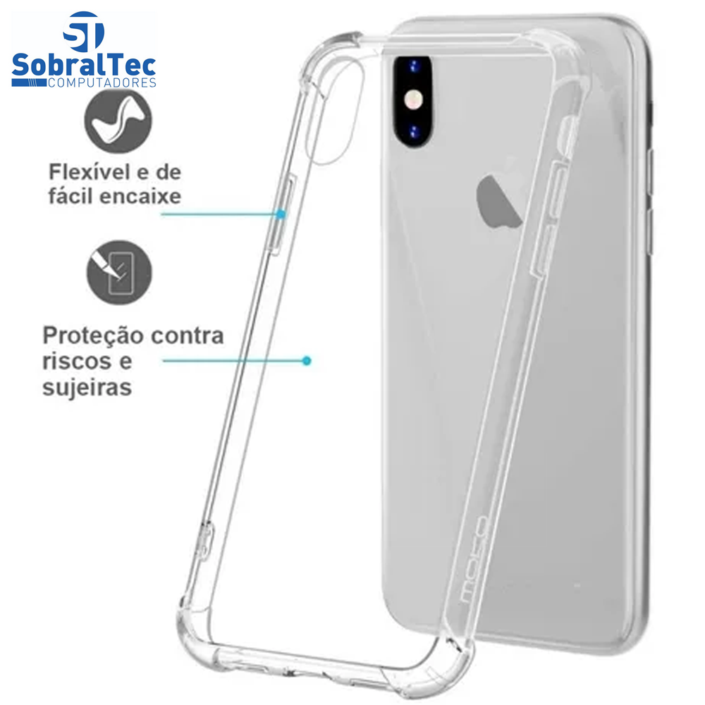 Capa De Silicone Transparente Anti Impacto One Fusion