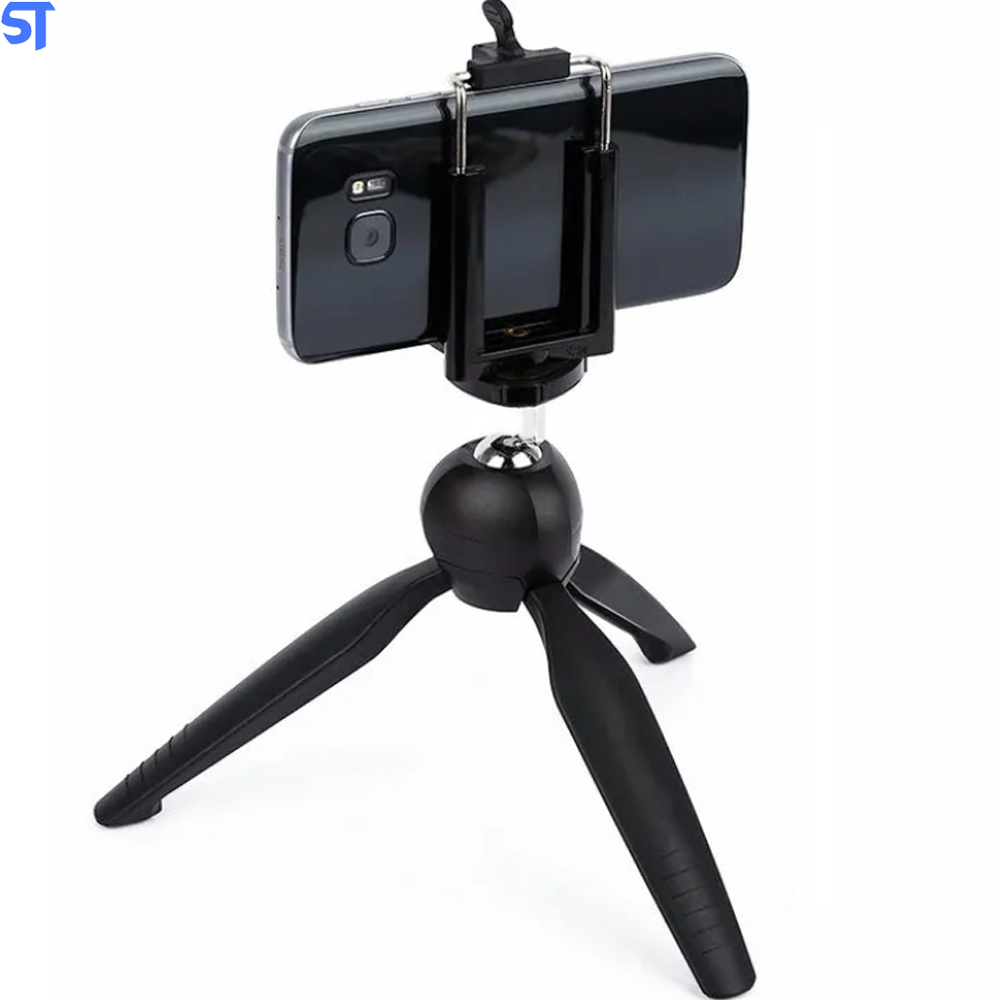 Tripé Ajustável Profissional 18Cm Rotação 360º Com Suporte Xtrad FF0086