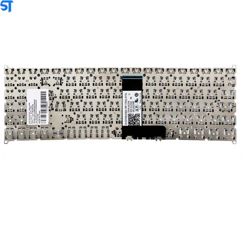 Teclado para Notebook Acer Aspire A315-51-5796 Preto ABNT2