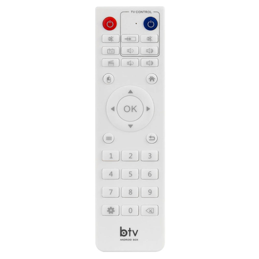 Receptor FTA TV BOX BTV A13+ 4K Ultra HD Wifi-5G - Branco