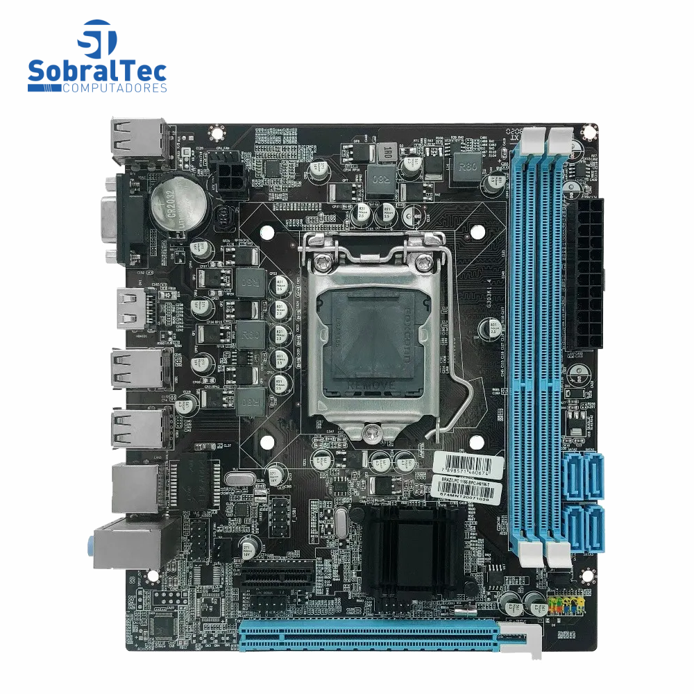 Computador Core i3- 3220- HD SSD 128GB- Memória Ram 4GB-Gaginete MT-11BK C3Plus Windows 10 e Antivirus