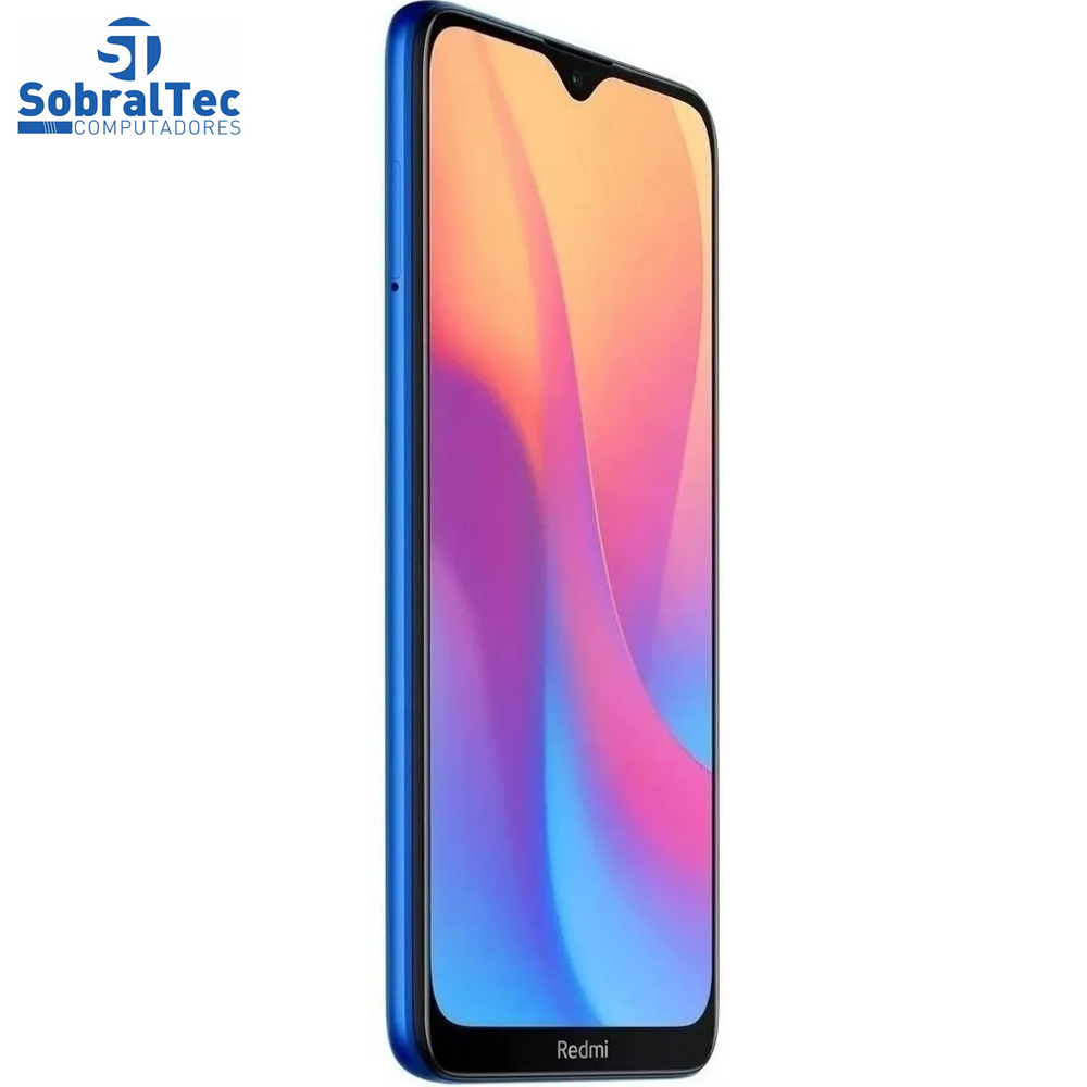 Smartphone Xiaomi Redmi 8A Dual Chip Cartão Sd 64Gb 4Gb Ram Azul Oceano
