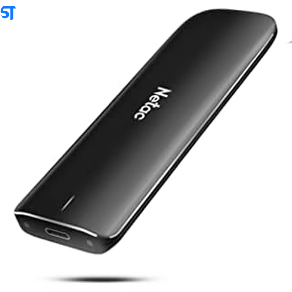 SSD Nvme Externo USB 3.2 Tipo C  1TB Netac ZSlim Leitura 550Mb/s  e 480Mb/s De Escrita