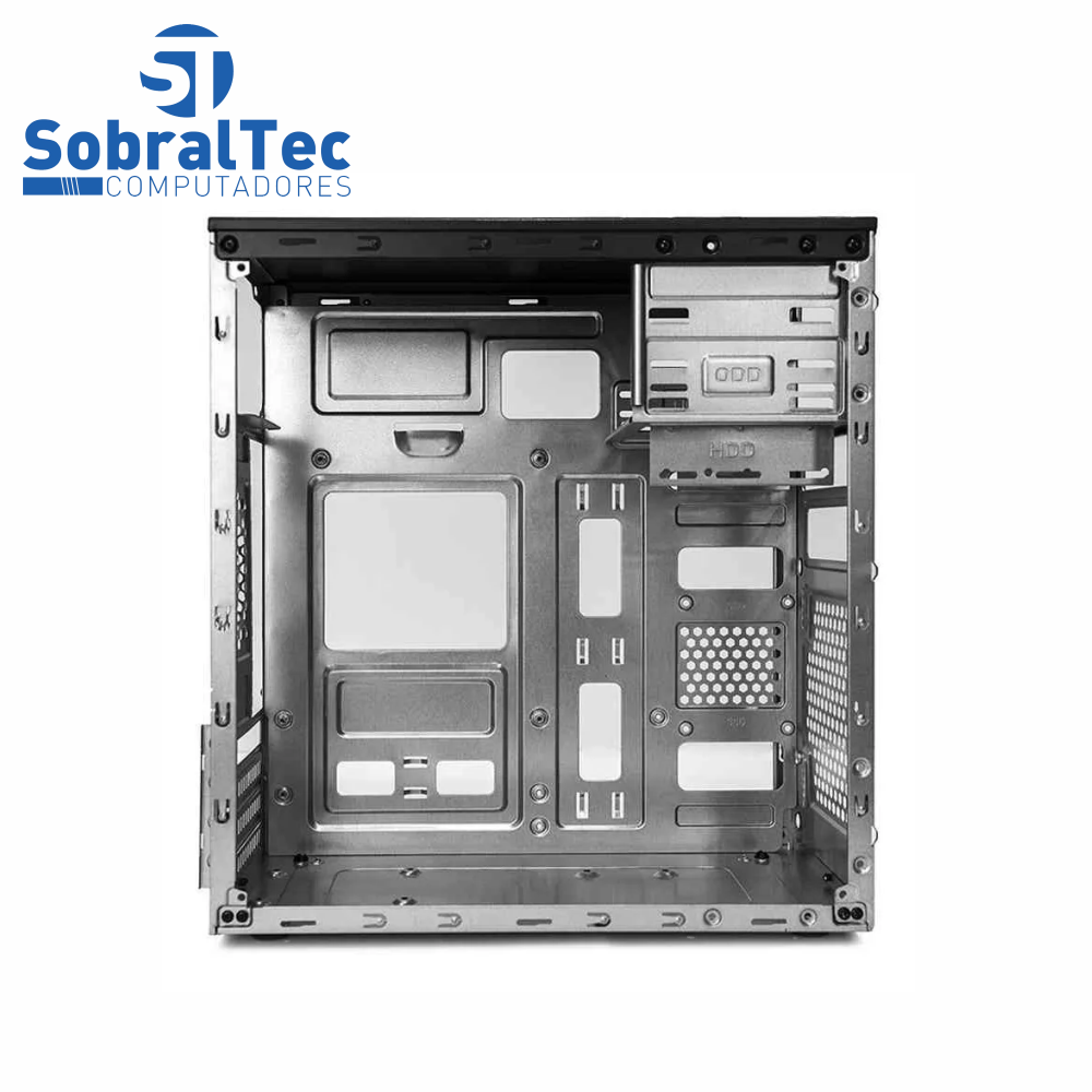 Gabinete Micro-ATX MT-11BK C3Plus Sem Fonte