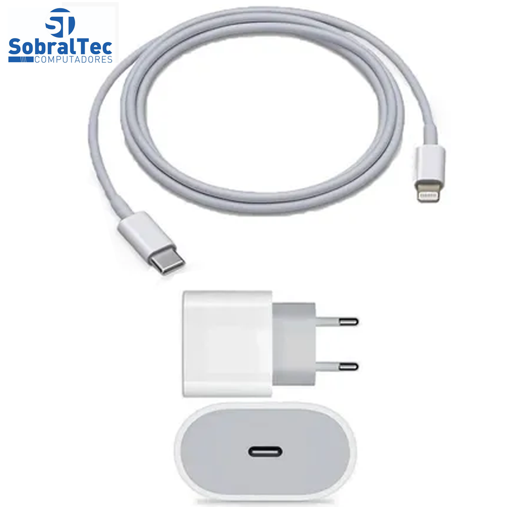 Carregador De iPhone Tipo C Para Lightning 20W
