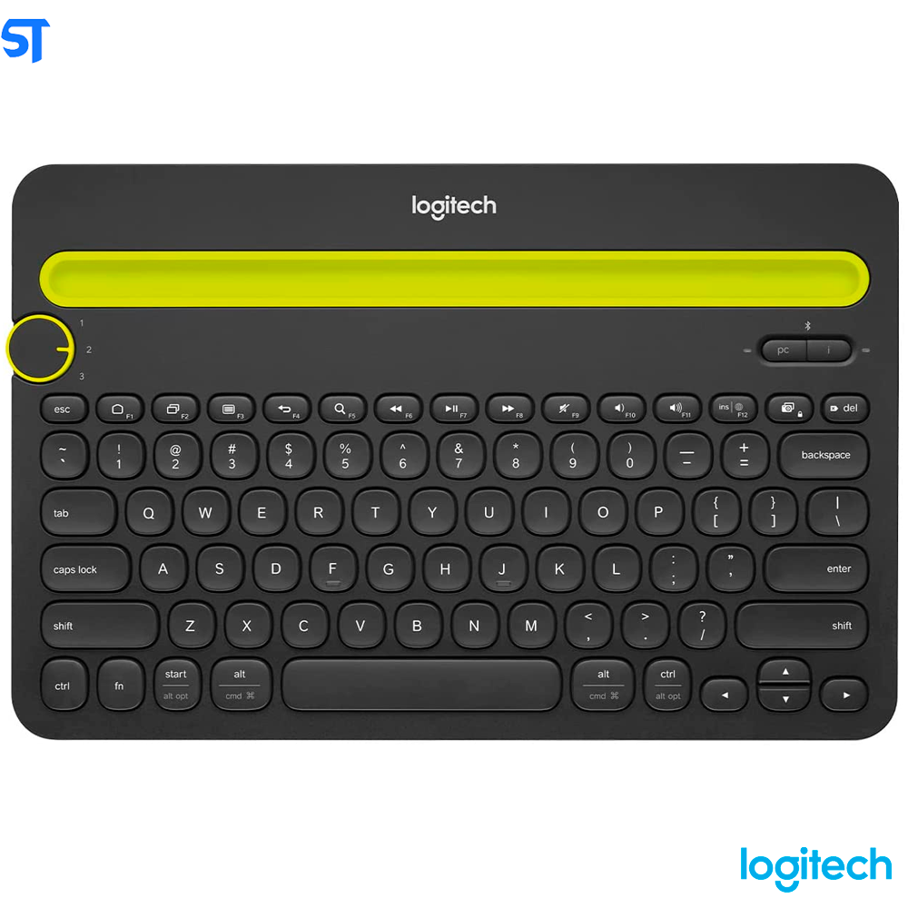 Teclado Bluetooth Multi-device Para Computadores, Tablets E Smartphones - Logitech - K480