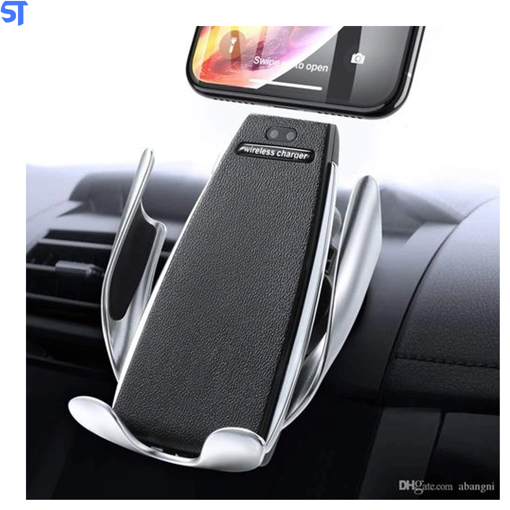 Suporte Carregador Sem Fio Wireless Carro Para iPhone/ Samsung