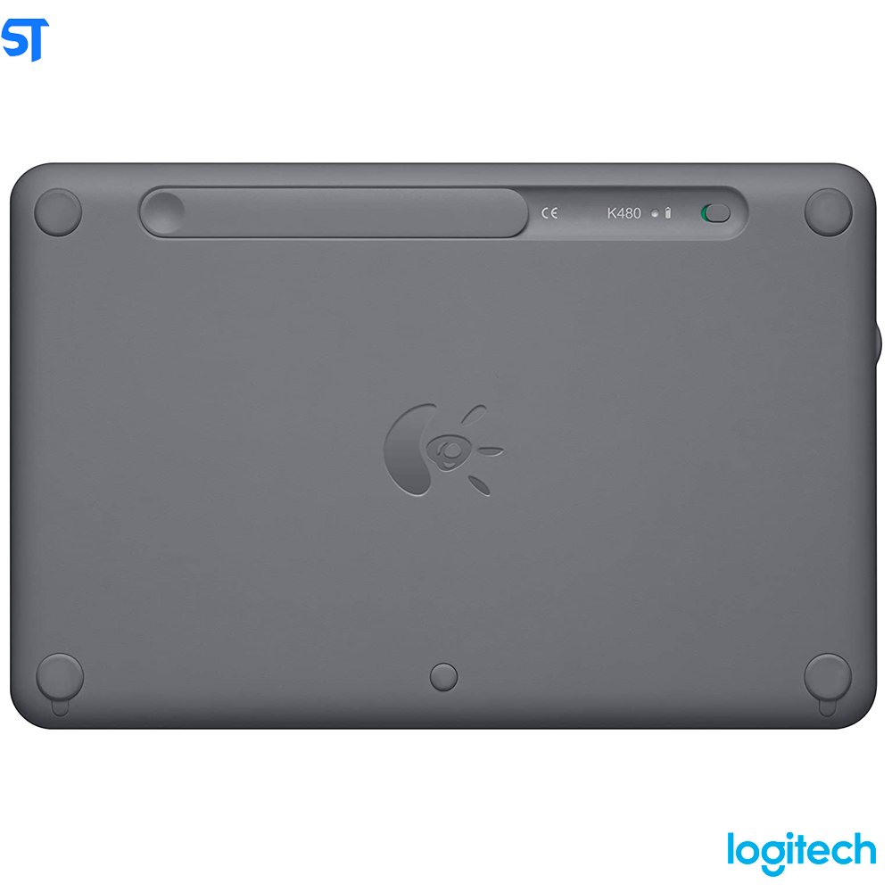 Teclado Bluetooth Multi-device Para Computadores, Tablets E Smartphones - Logitech - K480