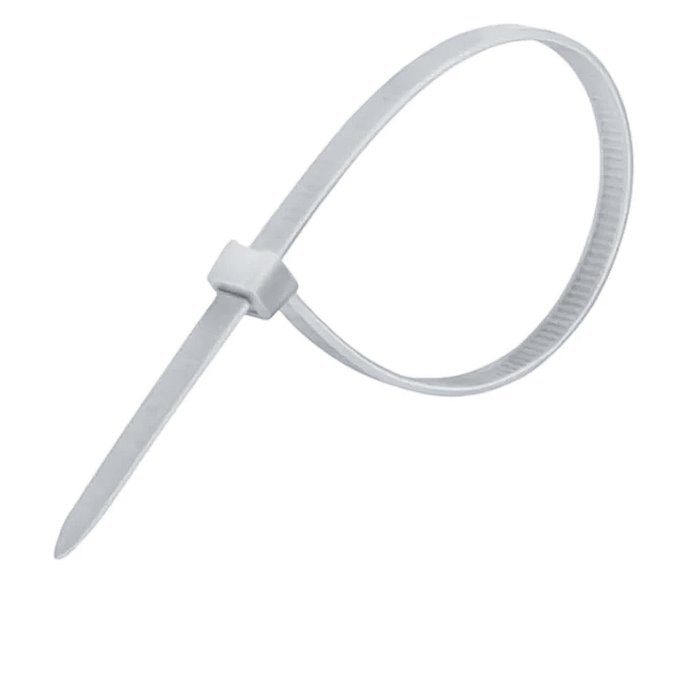 Abraçadeira Nylon 3.60MM X 15CM Branca Pacote Com 100Unidades BrCabo