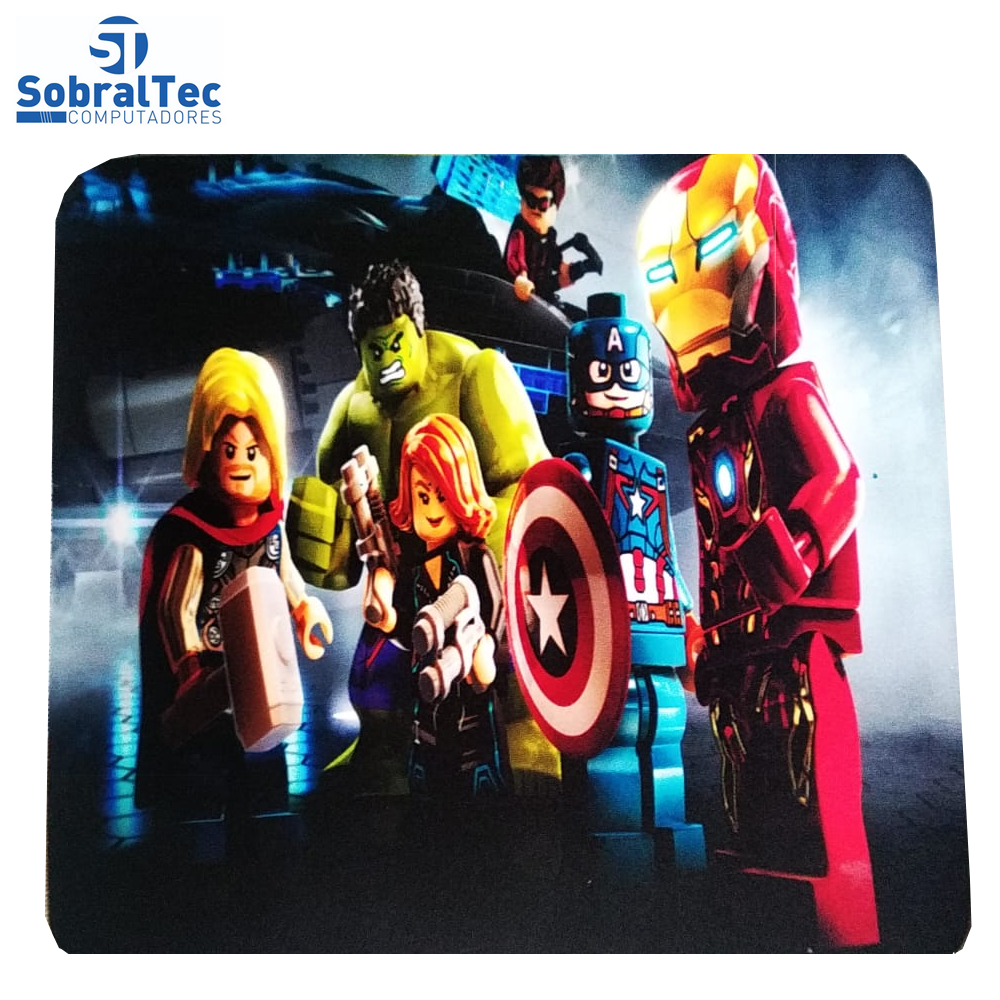 Mouse Pad Tamanho P Com Varias Estampas Filmes e Jogos