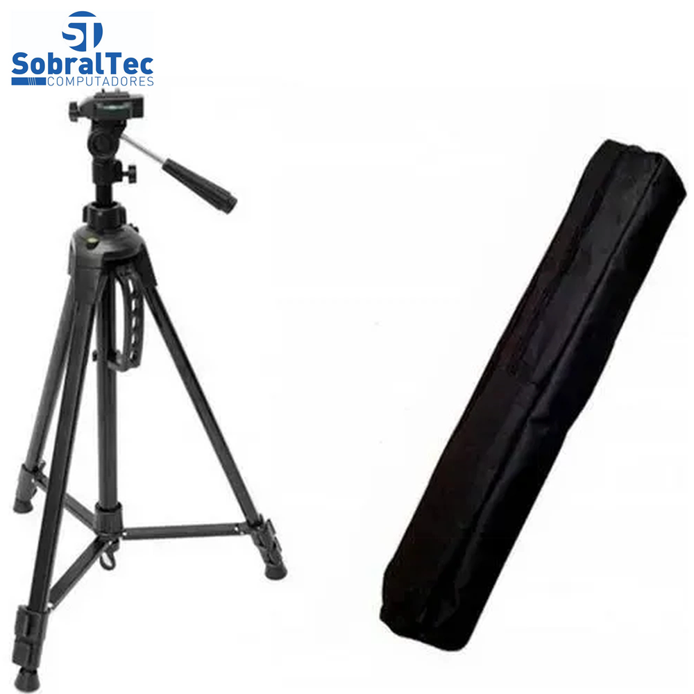 Tripé Para Câmera e Ring Light - KP-SP002