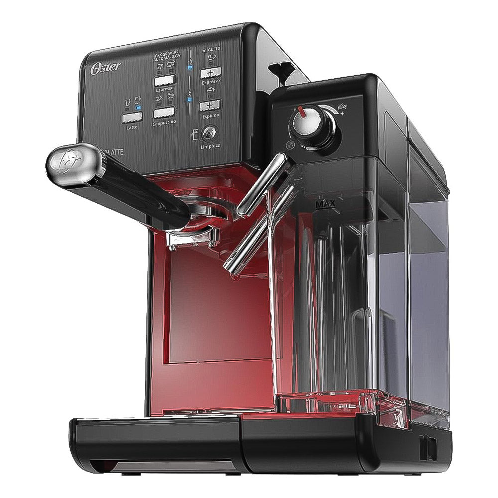 Cafeteira Espresso Oster PrimaLatte II - 3 Em 1 Capsula E Sach 220V Vermelho BVSTEM6701B-057