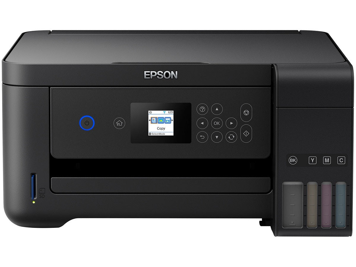 Impressora Multifuncional Epson EcoTank L4160 - Tanque de Tinta Colorido Wi-Fi USB- C11cg23302