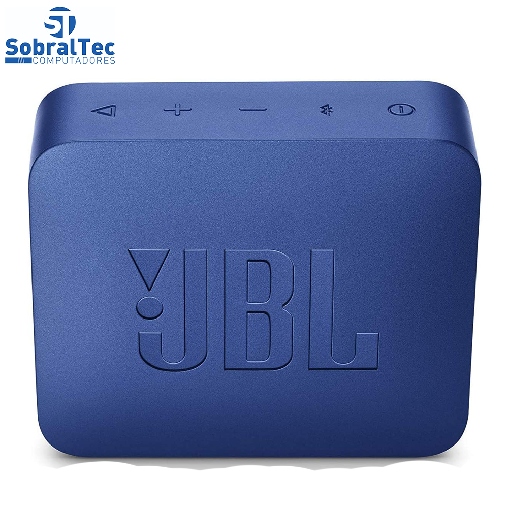 Mini Caixa de Som JBL GO 2 Bluetooth - Portátil 3W à Prova de Água- Azul