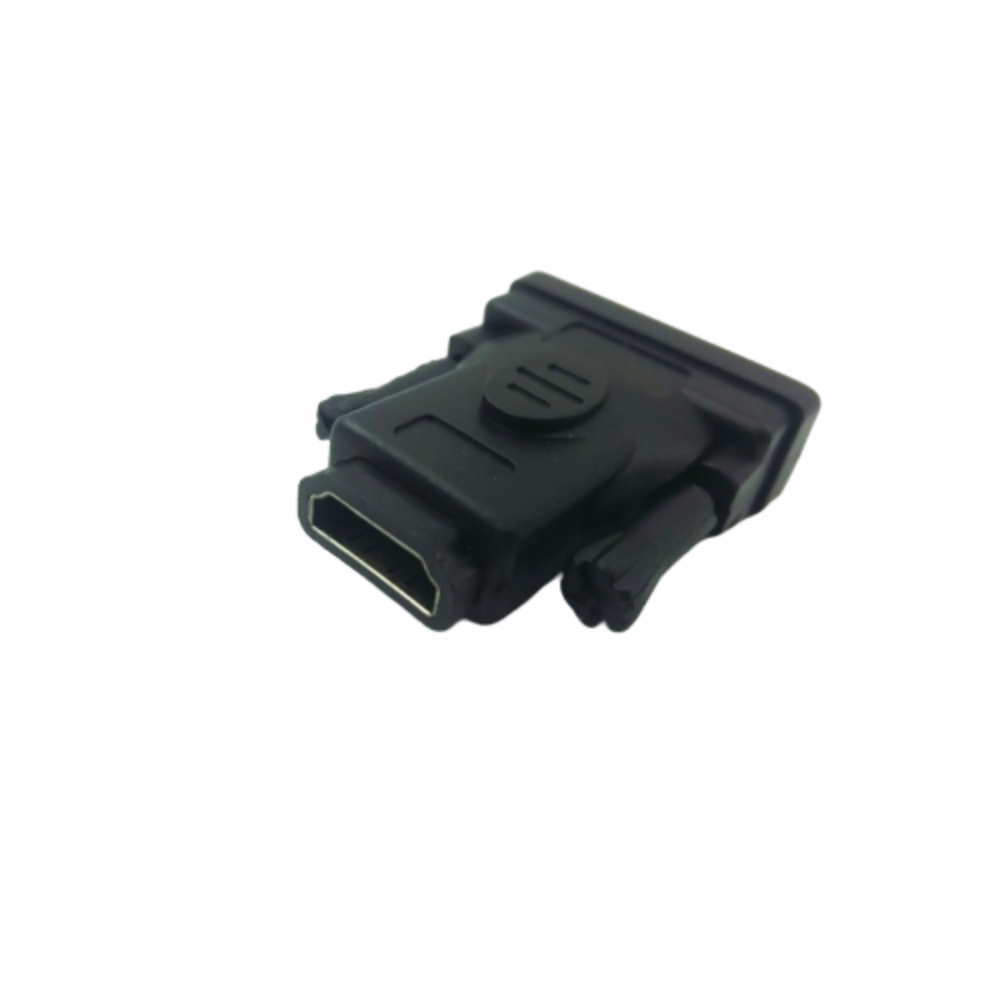 Adaptador Conector Dvi 24+5 Macho x Hdmi Fêmea Banhado a Ouro