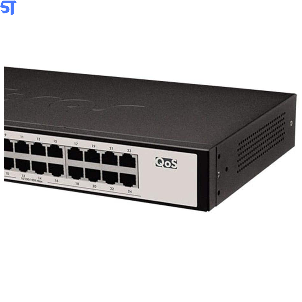 Switch Intelbras 24 Portas Sg 2400 Qr Gigabit 10/100/1000