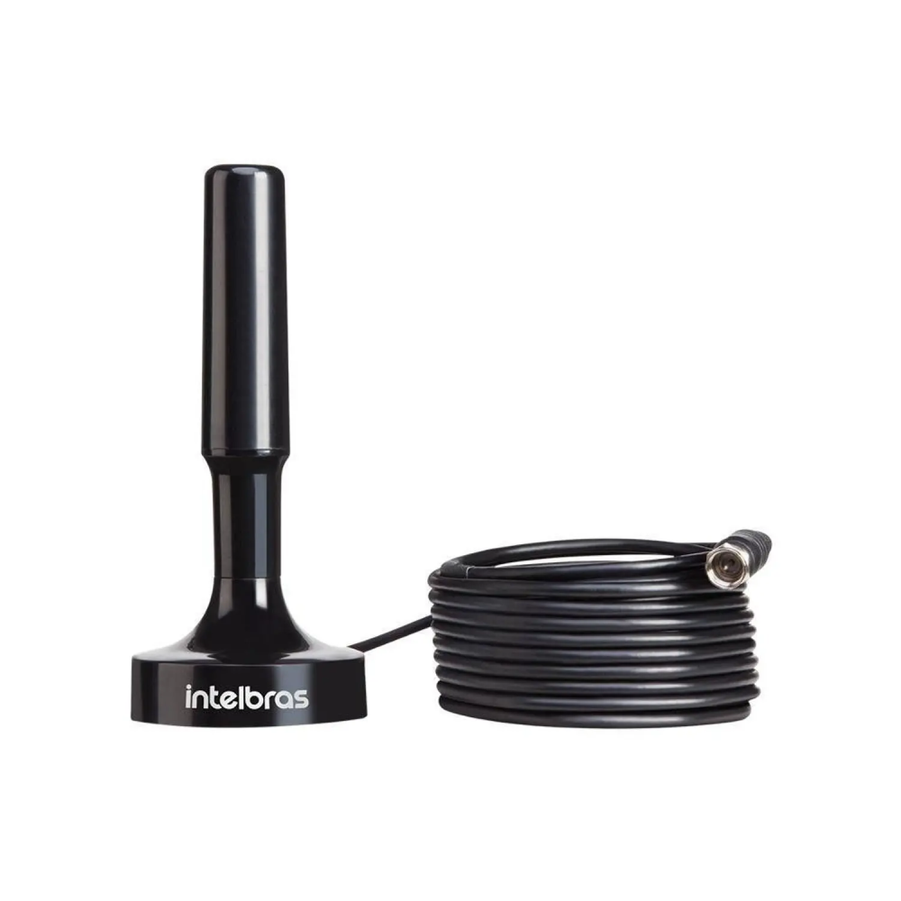 Antena Tv Digital Interna Uhf/Hdtv 5M Cabo Omnidirecional Intelbras AI 2031