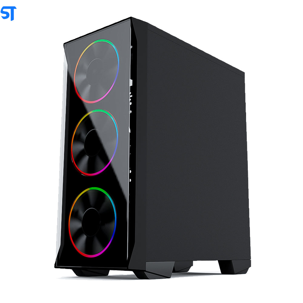 Gabinete Gamer BG-036 Preto Bluecase Sem Fonte / Usb 3.0