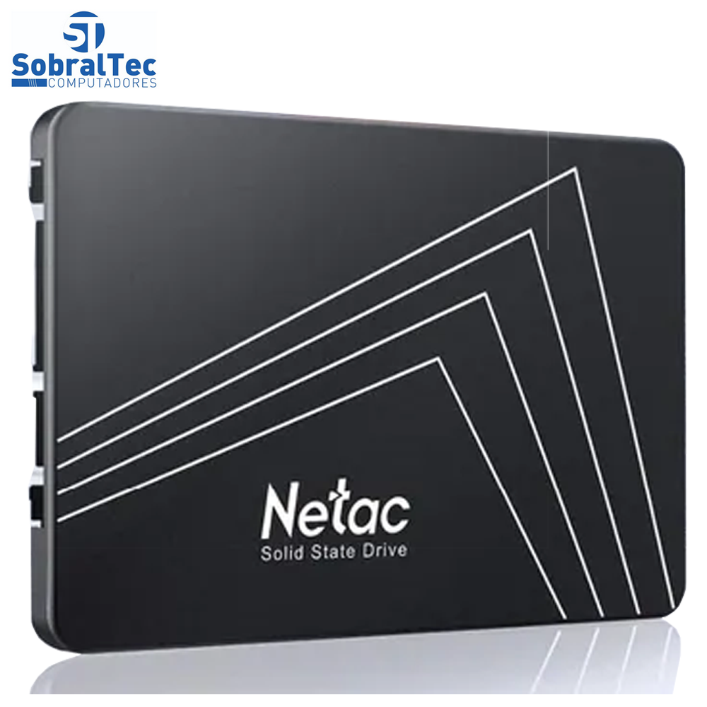 HD SSD 480GB Netac Sata 3 560mb/s para Leitura e 510mb/s