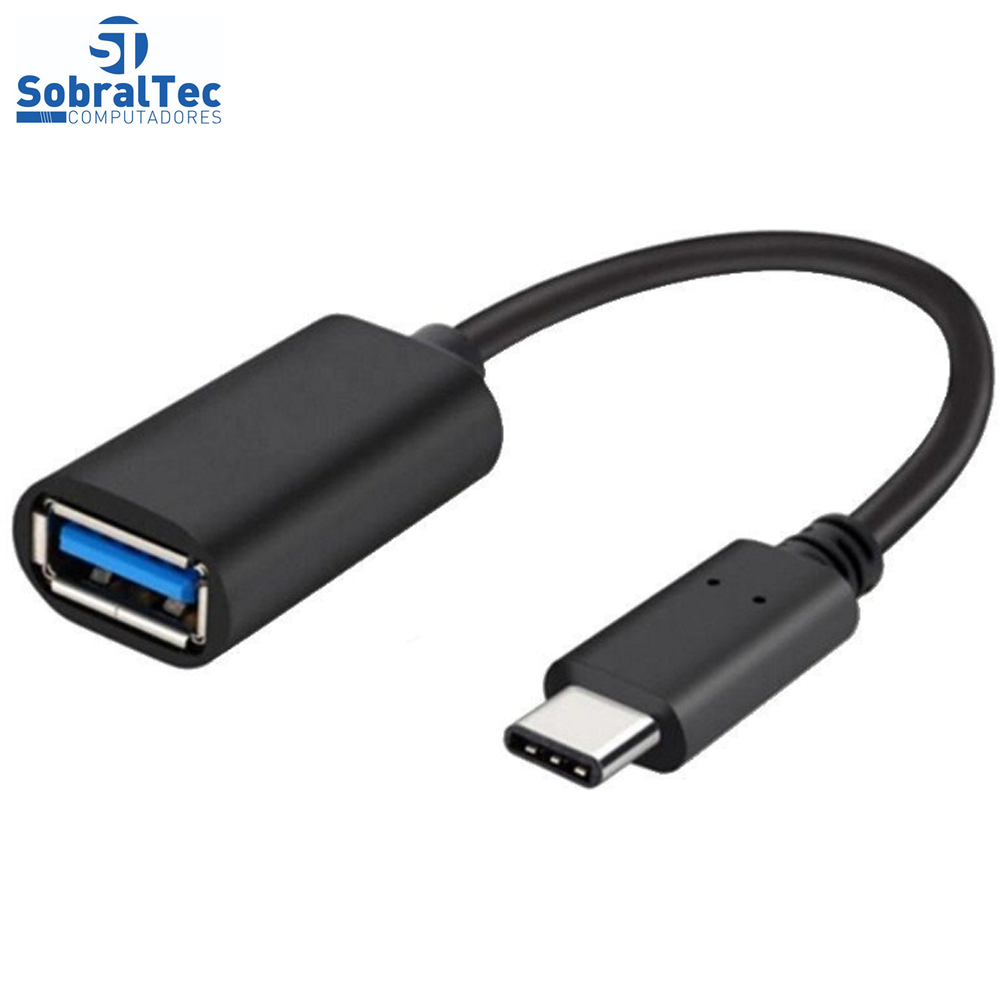 Cabo Conector Otg Tipo-C USB Fêmea Smart Xtrad - XT-2002