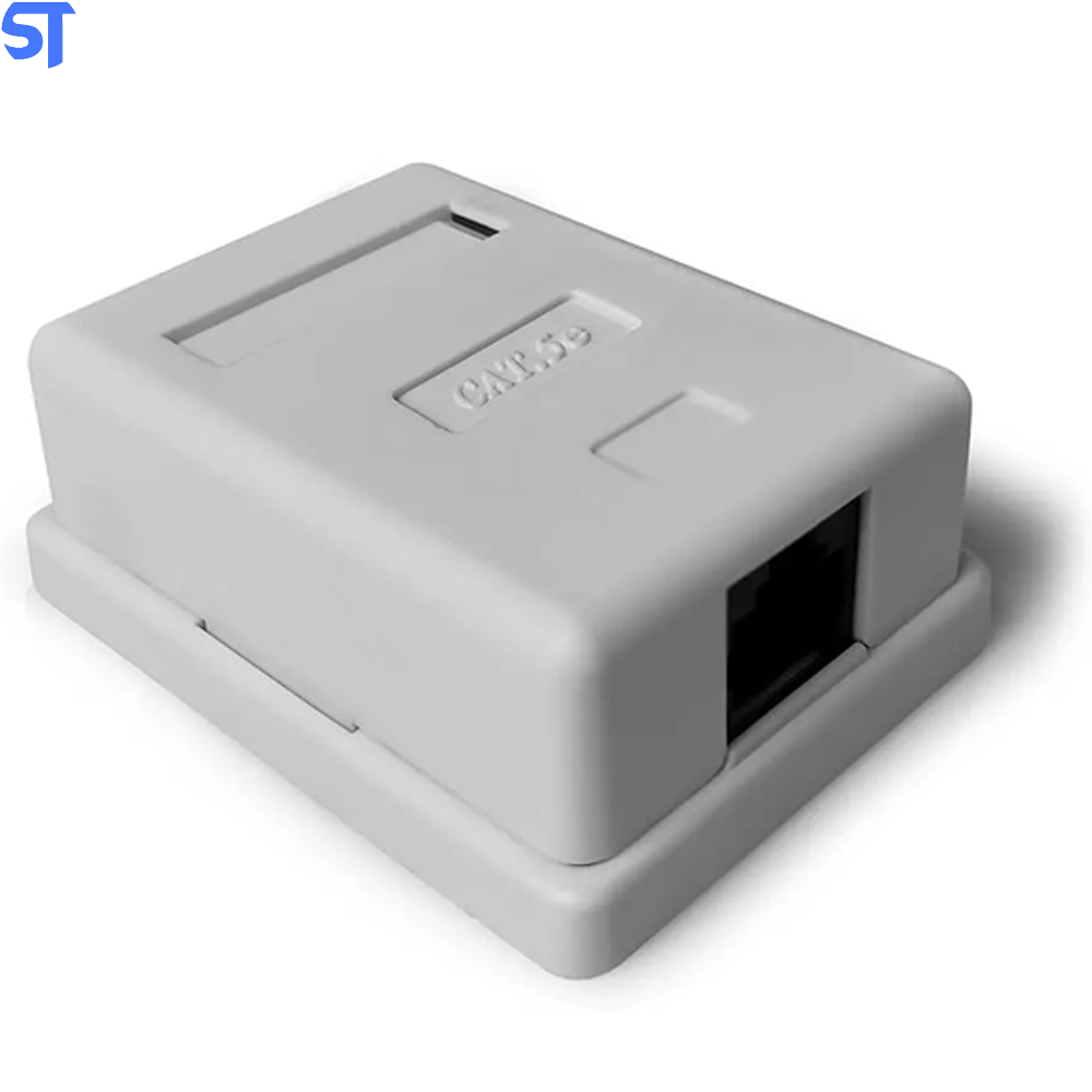 Caixa de Sobrepor Cat5e 1p La-cs51 Pluscable