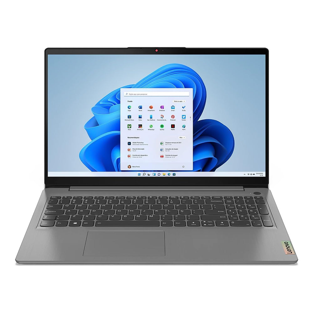 Notebook Lenovo IdeaPad 3i Core i3-1115G4 8GB-SSD 256GB  Intel UHD Graphics Windows 11 15.6