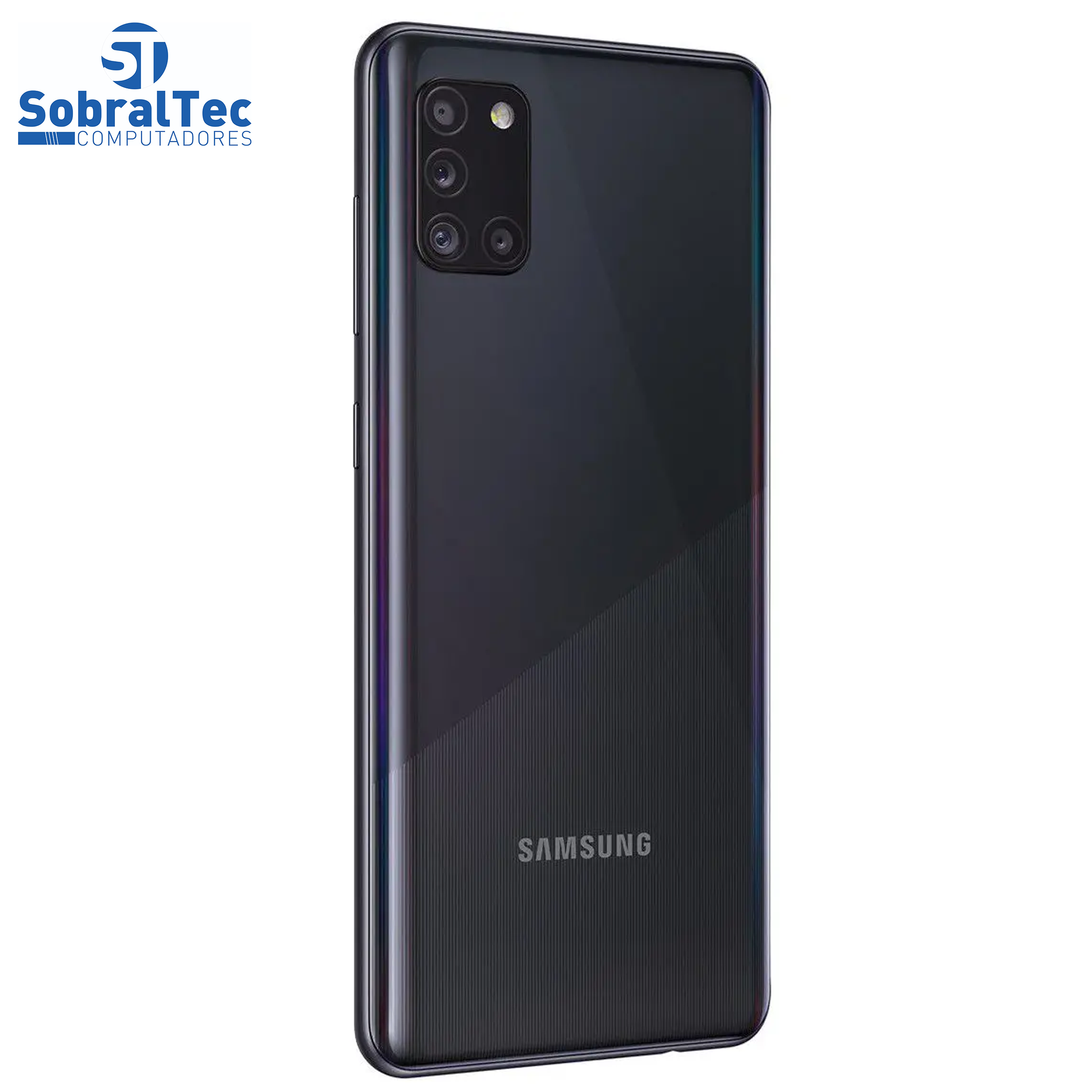 Smartphone Samsung Galaxy A31 128GB Preto 4G - Octa-Core 4GB RAM Tela 6,4” Câm.Quádrupla + Selfie