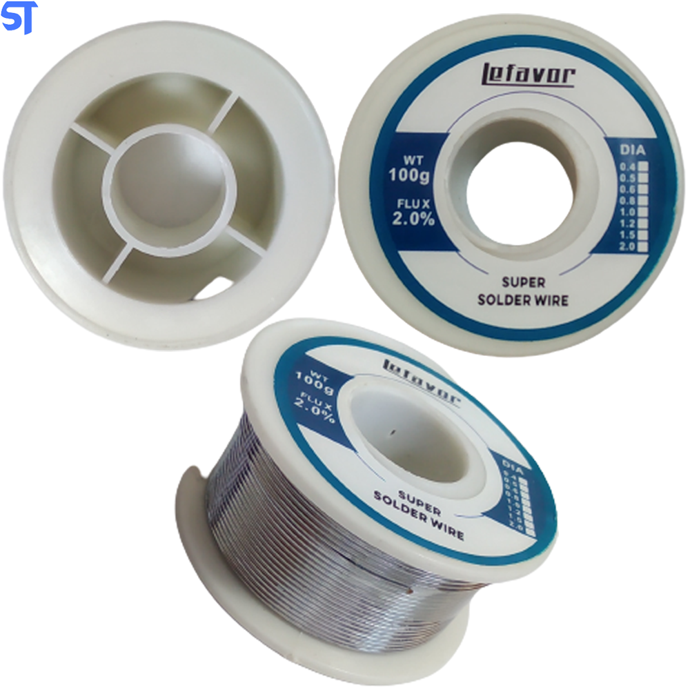 Fio De Estanho Lefavor Super Solder Wire 100g