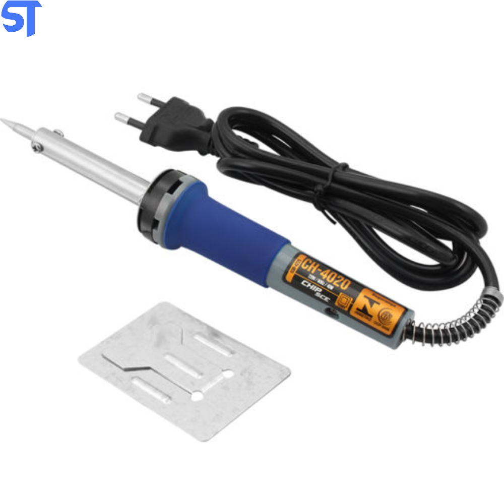 Ferro De Solda Profissional 220V 40W Com Suporte De Ferro Chip Sce CH-4020