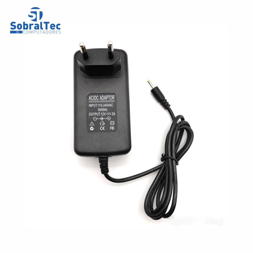 Fonte De Alimentação Uso Geral 5V 2A Plug 2.5X0.7MM Ldt-018