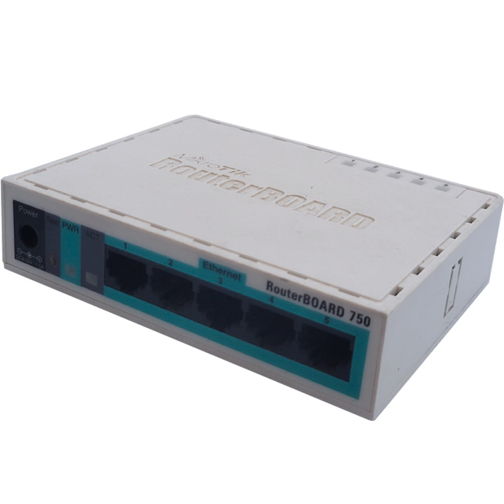 Roteador Mikrotik Routerboard Rb 750 (USADA)