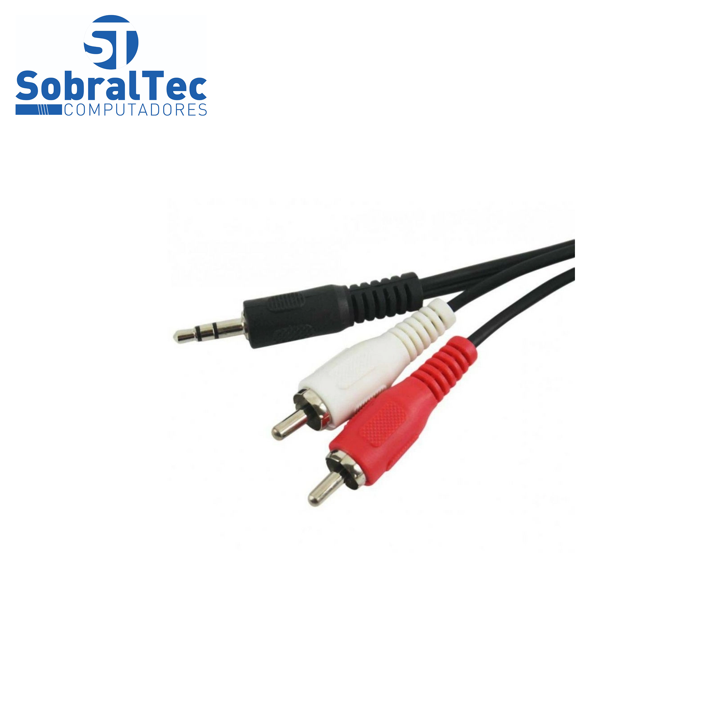 Cabo De Áudio P2 para Rca 1,5m Altomex Am-C12