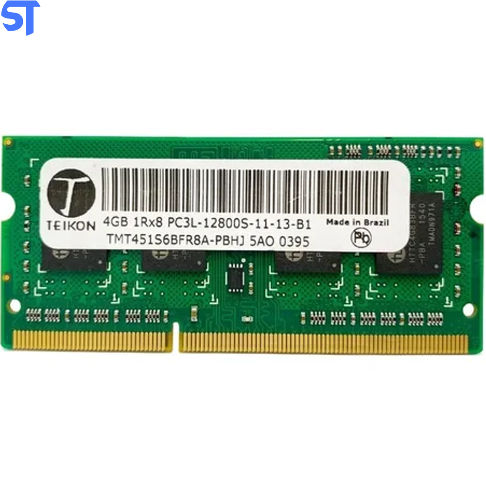 Memória Notebook 4 Gb Ddr3 Teikon  PC3L-12800S-11-11-F3
