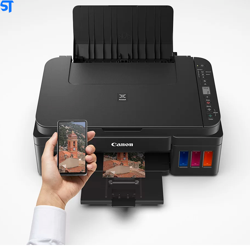 Multifuncional Tanque de Tinta Canon Mega Tank G3110 Wi Fi