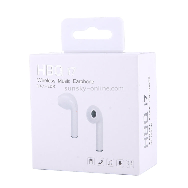 Fone de Ouvido Wireless Music Earphone HBQ i7 V4.1+EDR