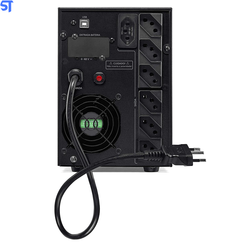Nobreak Senoidal Intelbras SNB 2000Va Bivolt Preto