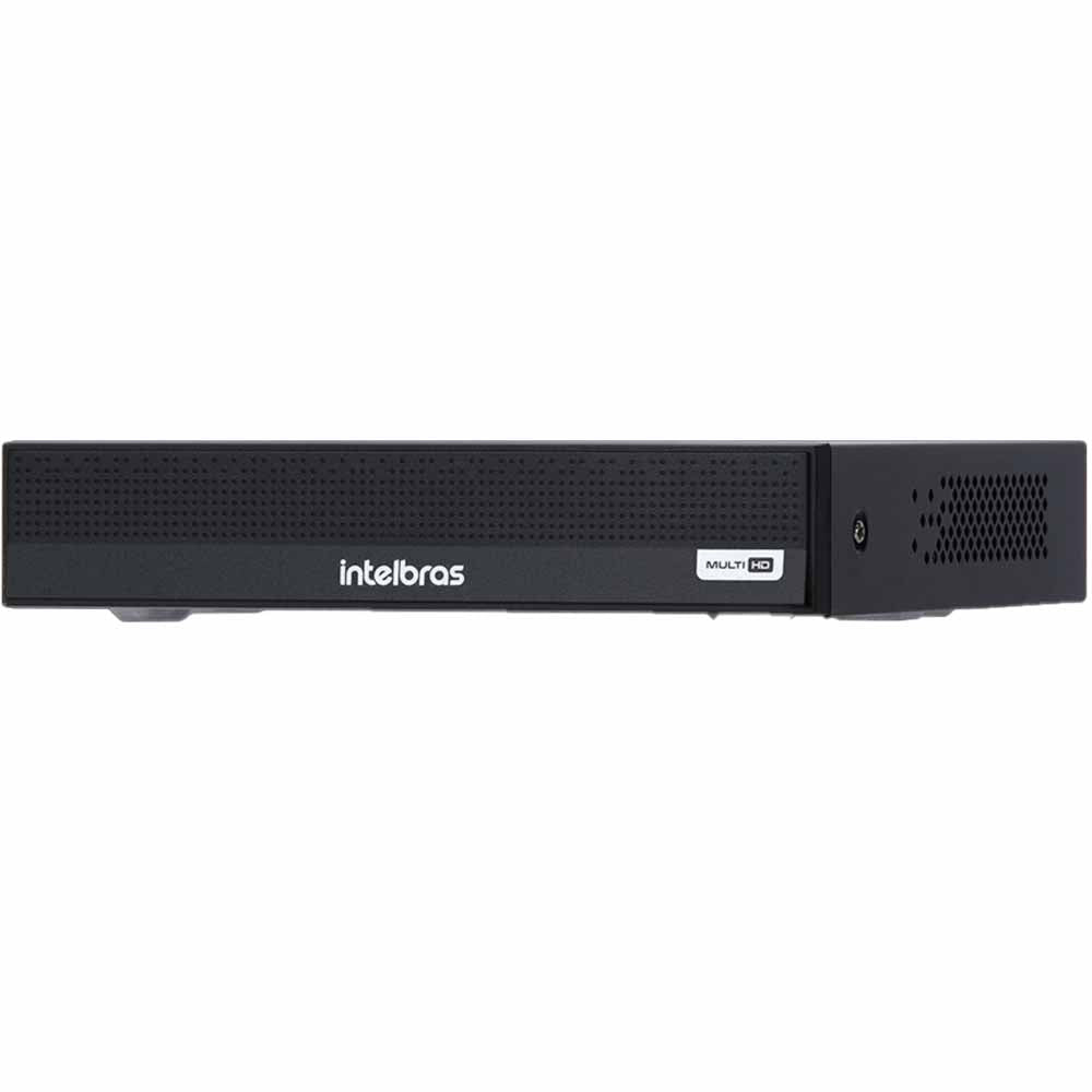 Gravador Digital de vídeo Intelbras MHDX 1008-C 8 Canais Full HD Compressão de Vídeo H.265+
