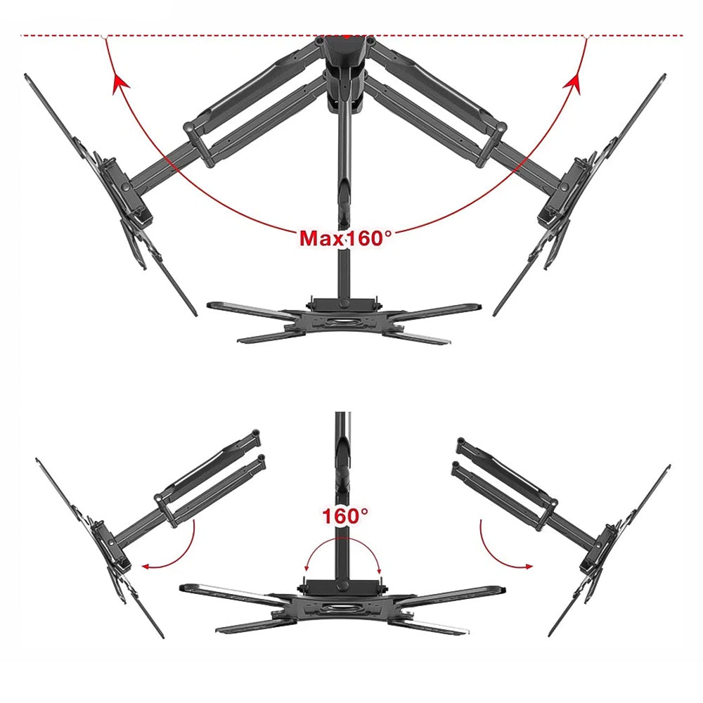 Suporte Para Tv Parede Articulado Slim 26