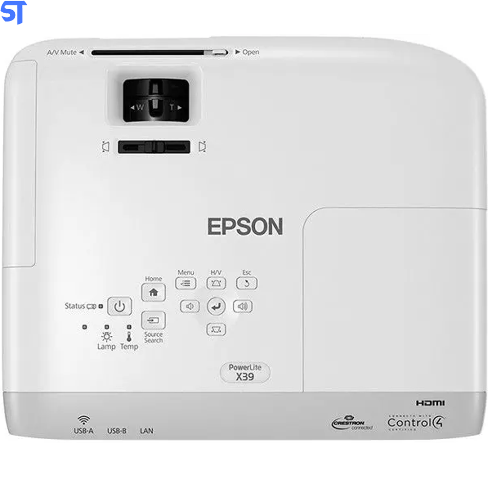 Projetor Epson 3500 Lumens XGA PowerLite X39