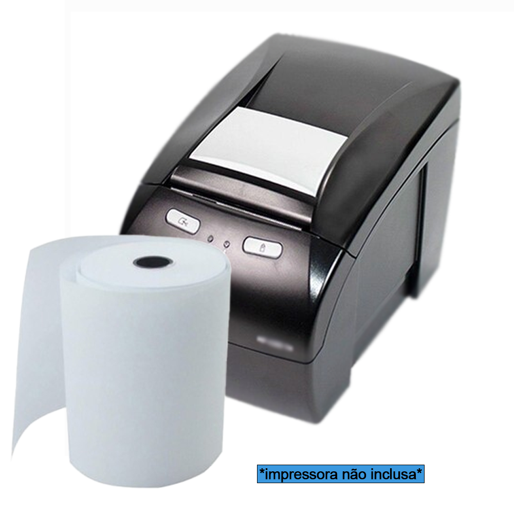 Bobina Termica 57mm x 15mt 1 Via Rio Branco Branca ( Unidade )