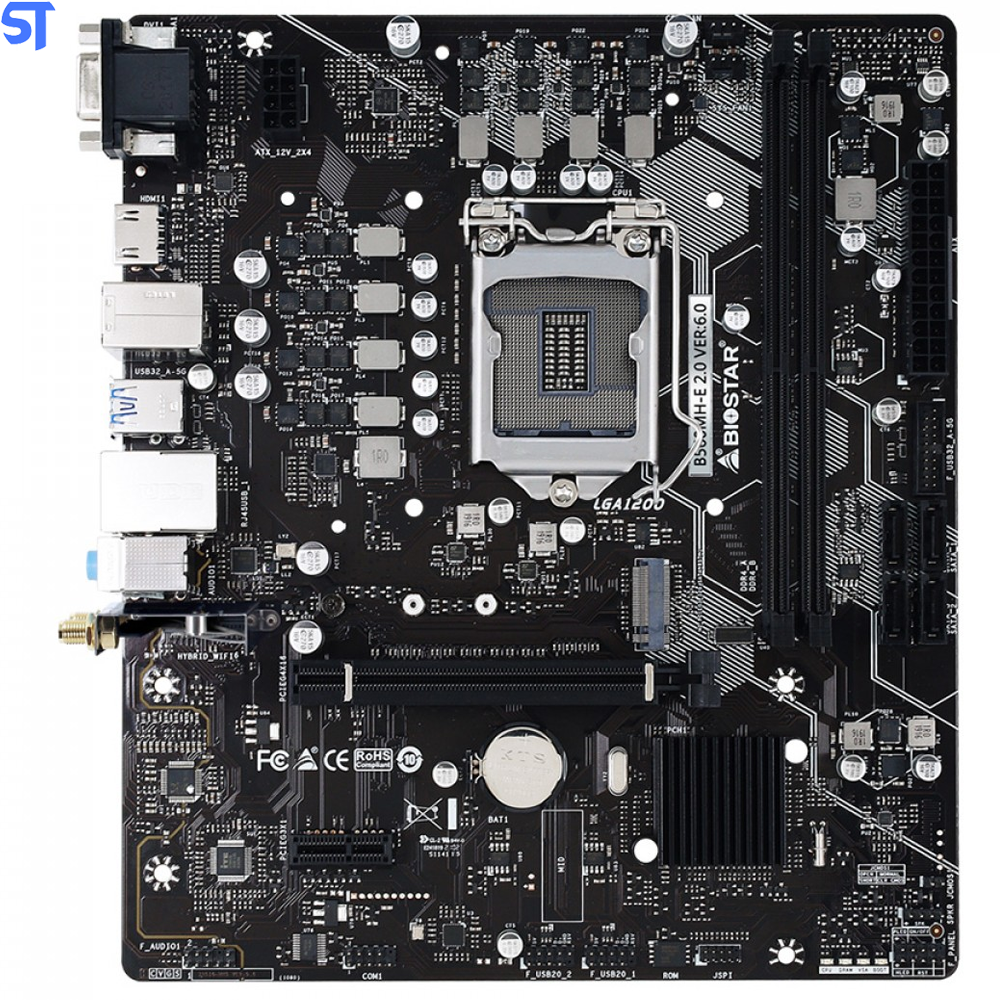 Placa Mãe Biostar B560MH-E 2.0 / LGA 1200 / DDR4 10ª e 11ª Geração