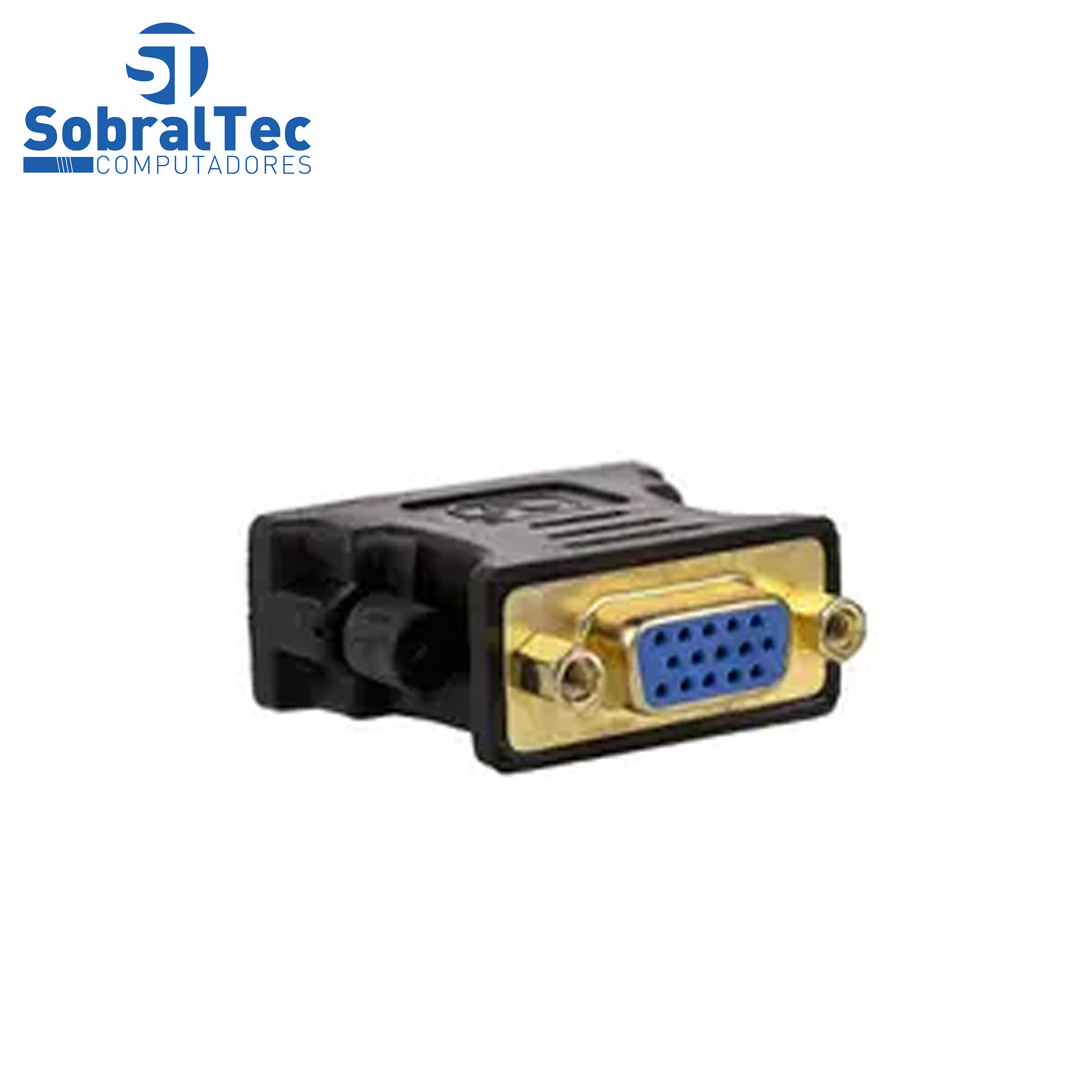 Adaptador Cabo Y DVI-I 24+5 Dual Link Macho x DVI-I Fêmea e VGA Fêmea Fca-38