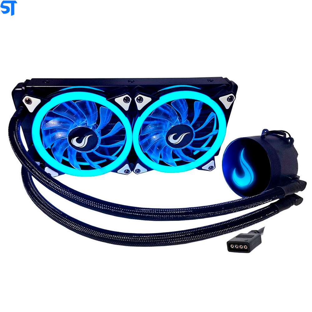 Water Cooler Rise Mode Gamer Black, RGB, 240mm - RM-WCB-02-RGB