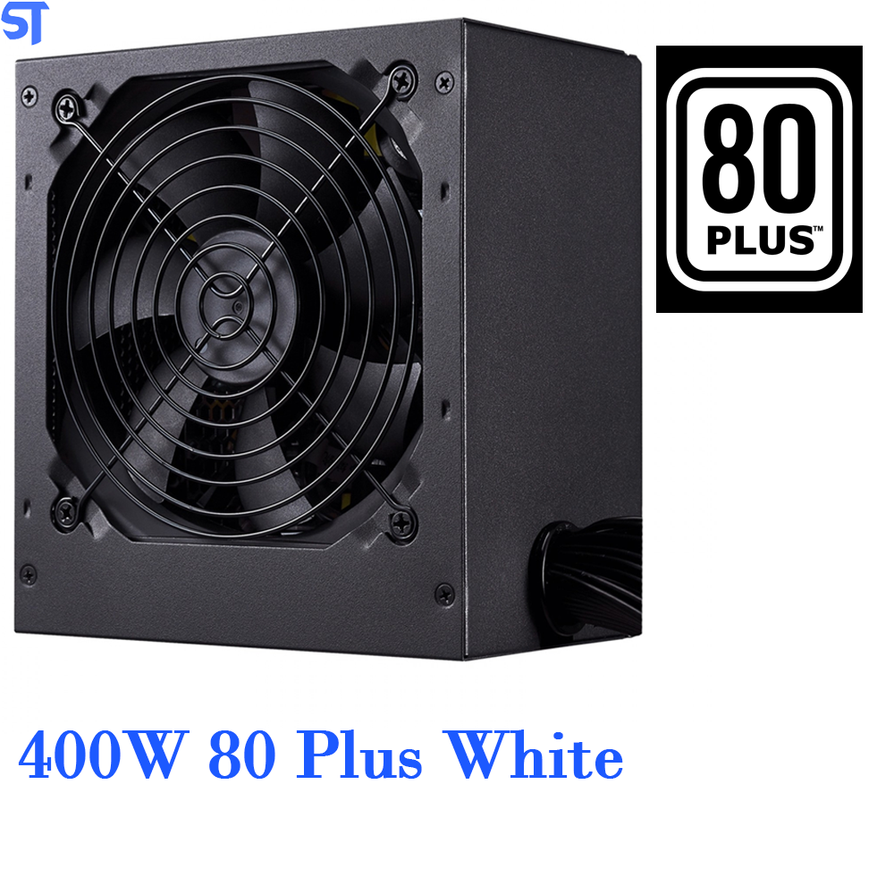 Fonte de Alimentação Atx 400W Real 80 Plus White S/ Caixa Com Cabo (Blu400r-80e)  Bluecase